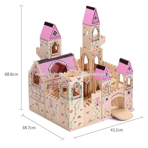 Buy Wholesale China Wooden Folding Medieval Castle Toys For Kids