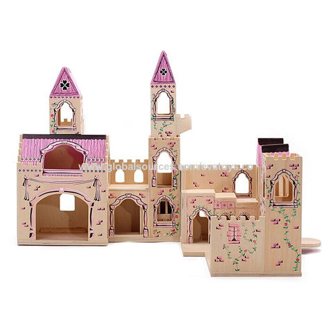 Buy Wholesale China Wooden Folding Medieval Castle Toys For Kids