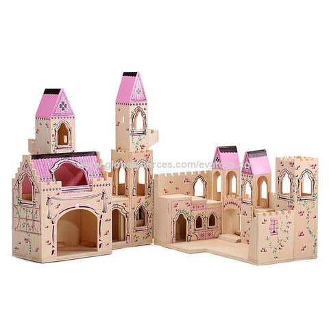 Melissa and doug folding deals medieval castle