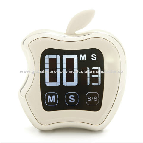 Digital Kitchen Timer Touch Screen For Cooking, Magnetic Countdown