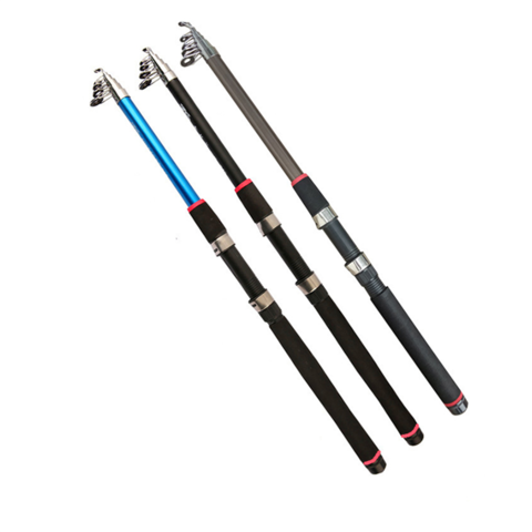 New Fishing Rod 2.1m 2.4m 2.7m 3.0m 3.6m Carbon Fiber Telescopic