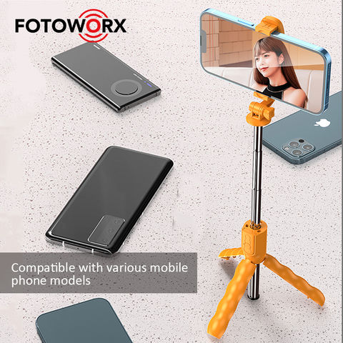 Mpow Palo Selfie Movil, Selfie Stick Bluetooth Diseño ligero, inalámbrico palo  selfie con Bluetooth Remoto Compatible