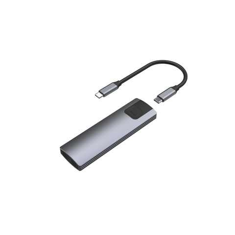 Carcasa USB 3.1 Gen 2 Tipo-C a M.2 PCIe SSD NVMe - Alta Velocidad
