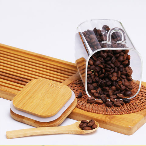 Buy Wholesale China Condiment Container Seasoning Box Set,bamboo Spice Jars  Glass Seasoning Food Storage Containers & Spice Jars at USD 0.9