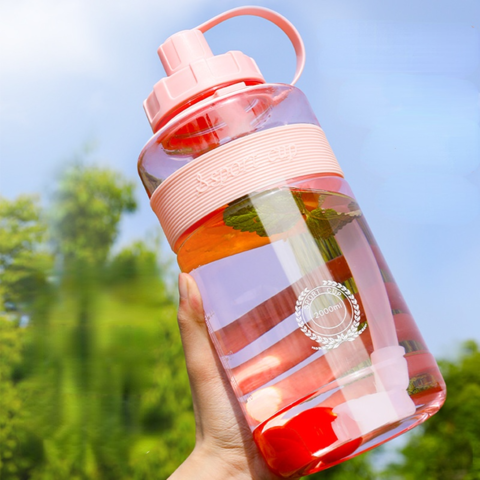 Portable Large Capacity Straw Water Cup Super Kettle Water Bottle