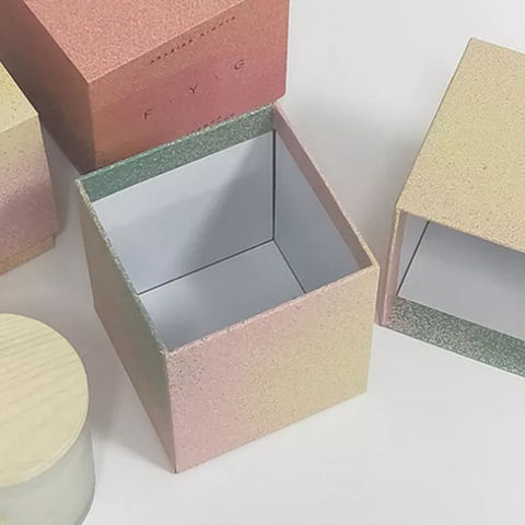 Square Gift Boxes Cardboard, Cardboard Packaging Box Lid