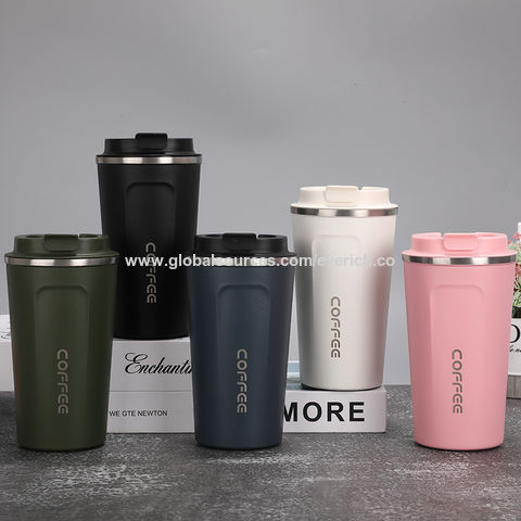Buy Wholesale China Double Wall Stainless Steel Cup Coffee Tumbler Insulated  Travel Mugs With Spill-proof Lid & Tumbler at USD 2.65