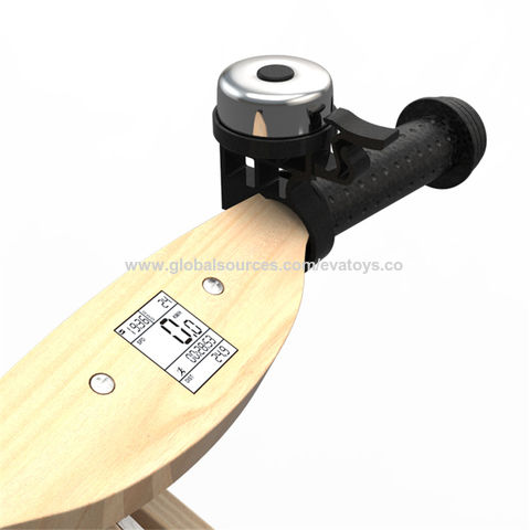 Venta superior de moda negro de madera rueda de bicicleta de equilibrio W16C271