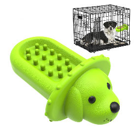 Toy dog outlet with cage