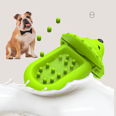 Buy Wholesale China Dog Licking Mat Dog Cage Fun Dog Biting Toy Cleaning  Teeth Interactive Teething Stick & Pet Bowl at USD 4.3