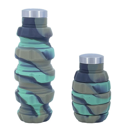 Silicone Grenade Folding Water Bottle Creative Outdoor Sports Portable Water  Bottle - China Foldable Bottle and Promotion Water Bottle price