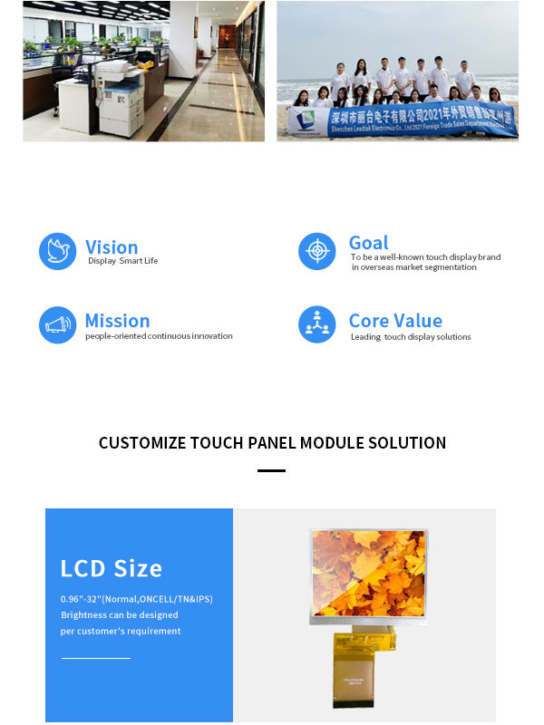 tft lcd module supplier brands