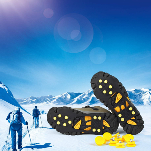 Crampons Antidérapants, Crampon Neige, Crampons pour Chaussures