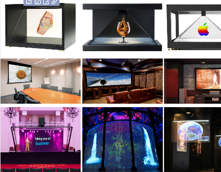 Buy Wholesale China Holographic Holobox Hologram Display Ologramma 3d Cube  Advertising Display & Ologramma 3d Cube at USD 1600