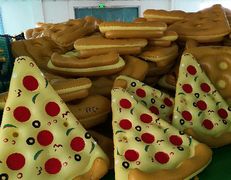Buy China Wholesale Customized Inflatable Pizza Slice Pool Float