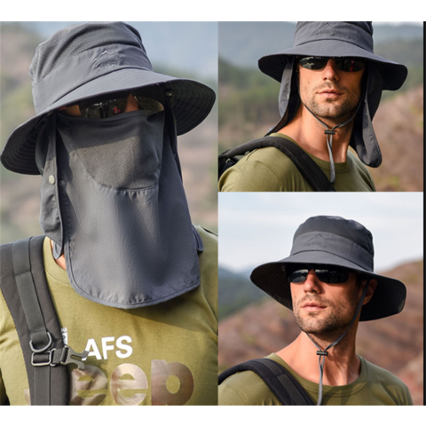 Fisherman Hat Sun Hat Outdoor Quick-drying Sun Hat Fishing Breathable Sun  Hat Face Cover Cap $3.4 - Wholesale China Hat at Factory Prices from Fujian  U Know Supply Management Co., Ltd