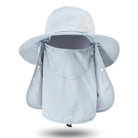 Summer Outdoor Fishing Fisherman Sun Hat Neck Face UV Sun