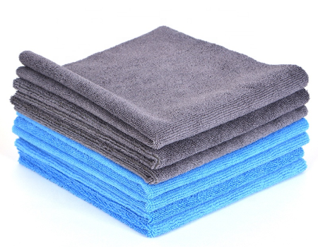 Microfiber Car Cleaning Rag Warp Knitted Terry Towel All Purpose Using  Cloth factory and manufacturers