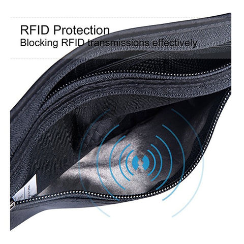 Buy Wholesale China Undercover Hidden Rfid Blocking Travel Wallet