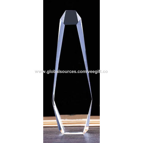 Sublimation Blank Crystal Glass TRIANGLE Award