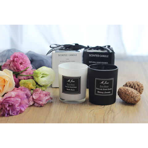 Velas perfumadas personalizadas de cera de alta qualidade, campeãs de vendas em 2019