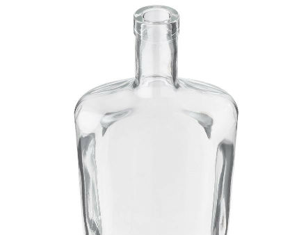 12/Case - Bulk 750 ml Glass Oblong Tapered New Amsterdam Liquor Bottle 21.5 mm Bar to | TricorBraun