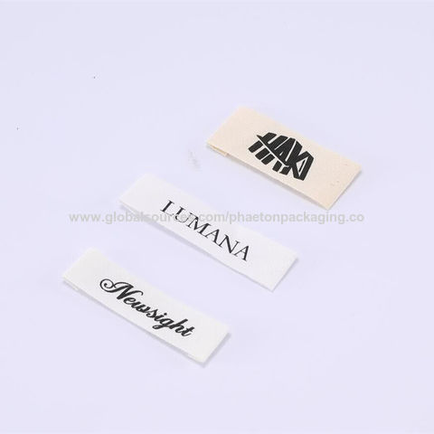 Maker Custom Cotton Polyester Clothes Handbag Damask Neck Woven Label  Fabric Brand Printing Label Tag Wholesale Garment Accessories Sticker  Uniform Badge Patch - China Printing Label and Care Label price