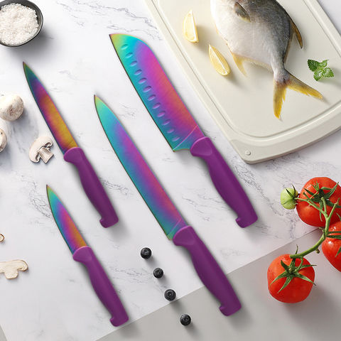 Professional 9 Pieces Houseware Chef Knife Set Modern 3cr14