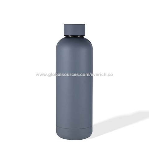 Personalized 25oz Steel Vacuum Thermos Leather Wrapped Custom