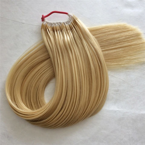 Buy Wholesale China 100% High Quality Human Hair Extension Korean Hair Loop  Hair Extensions Virgin Remy Hair Full Length & Korean Loop Hair  Extensions,keratin Hair, Remyhair at USD 35