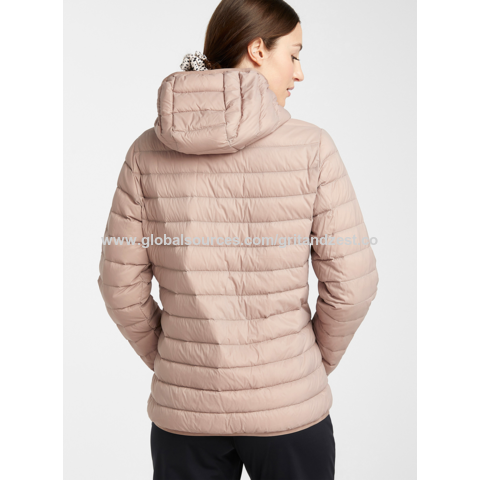 Buy Wholesale China 2022 Hot Sale Ladies Recycled Nylon Packable Puffer  Jacket, Outdoor Eco-friendly ,high-performance & Puffer Jacket at USD 17