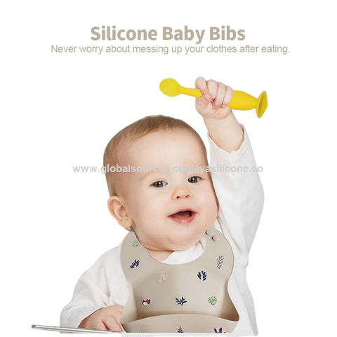 Bavoir bébé en silicone écologique