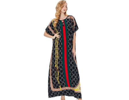 chinese dress ladies Chiffon Dresses Women Wedding Evening Party Eid Middle East Black Muslim Abaya Clothing main image 0