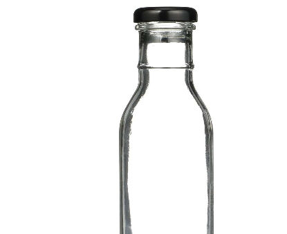 12 oz Clear Glass Long Neck Dressing & Sauce Bottles