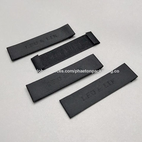 Buy Wholesale China Custom Grosgrain Private Logo Neck Woven Labels Clothes  Tags Labels For Apparel Clothing & Woven Labels at USD 0.01