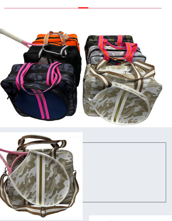 New Designer Women and Men Neoprene Tennis Racket Tour Sport Gym Bag Tennis  Racquet Exterior Pocket Bags Travel Bags - China Beach Box and Picnic Bag  price
