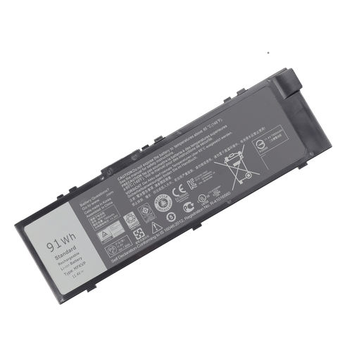 Batterie d'ordinateur portable d'origine pour Dell Precision, 11.4