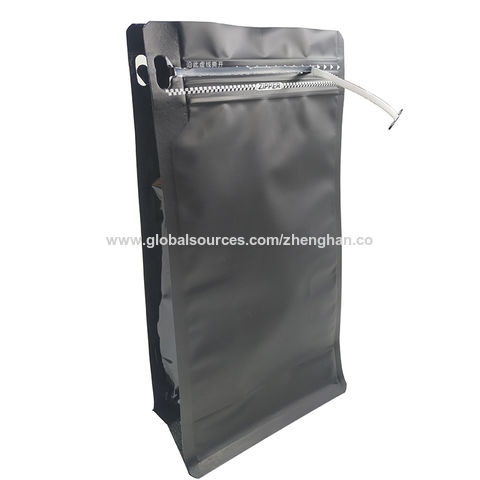 Kantong berdiri laminasi matt, tas kemasan makanan plastik aluminium foil dengan ziplock yang dapat ditutup kembali
