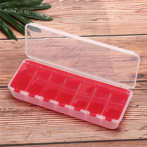 Wöchentlicher (7-Tage) Pillen-Organizer, Vitamin- und Medikamentenbox, Pillen-Aufbewahrungsbox
