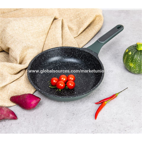 Buy Wholesale China Innovative White Marble Cooking Granite Cookware Set Pot  Household Frying Pan And Casserole & Cookware Set at USD 17