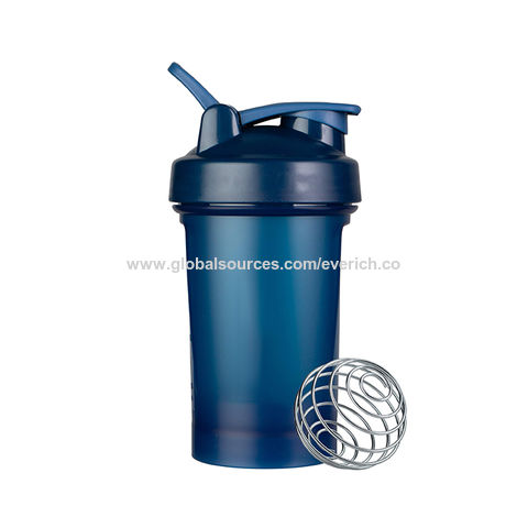 Blender Shaker Bottle para mezcla de proteínas en polvo (sin BPA) - Mejor  vaso agitador de 28 onzas con batidor de acero inoxidable, mezclador de