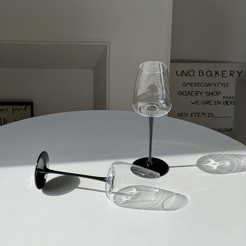 Creative Colored Bottom Spirit Glass Goblet Glasses Household High