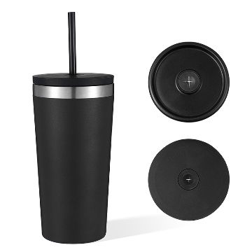 Matte 16 oz Skinny Tumbler with Straw & Double Wall Insulation - Blanks  Collection