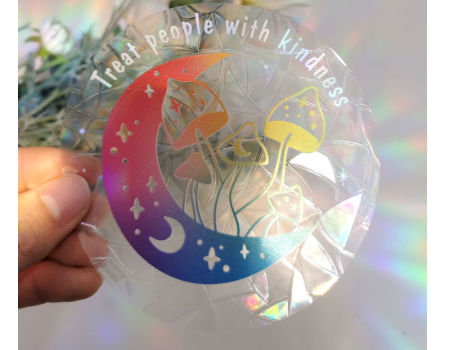 Custom Suncatcher Window Cling Glass Sticker - China Suncatcher