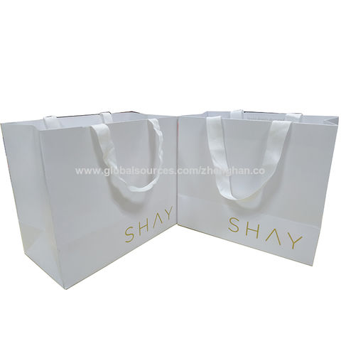 Personality Custom Printed Black Luxury Brand Retail Shopping Packaging  Clothing Paper Bag with Logo - China Gift Bag and Eco-Friendly Paper Bags  price
