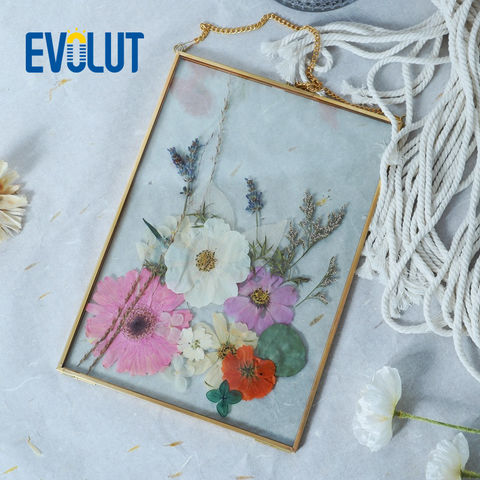 Buy Wholesale China Pressed Flower Frame Pressed Flowers Art Flower  Christmas Gift Botanical Art Collage Mother's Day & Glass Flower Frame at  USD 4