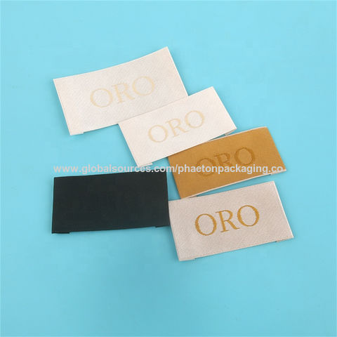 Garment Labels Clothing Tags and Clothing Labels Center Fold Woven Label  for Clothes - China Care Label and Wash Label price