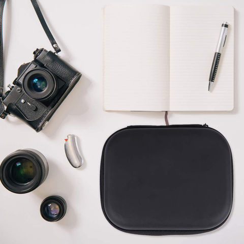 Organizer Elektronik Hard Case Resleting Tahan Guncangan EVA Kantong Penyimpanan Kamera Kotak Wadah untuk USB