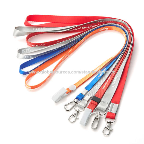 Custom T-Shirts, Screen Printing, Embroidery, Hats, Apparel, Near Me: 0.8  Polyester Lanyard w/Breakaway Clasp