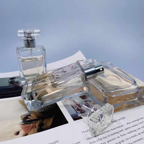 3/5/10 ml Portable Mini Transparent Glass Refillable Perfume Pump